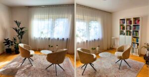 Praxisraum der Achstamkeitspraxis Karlsruhe-Durlach